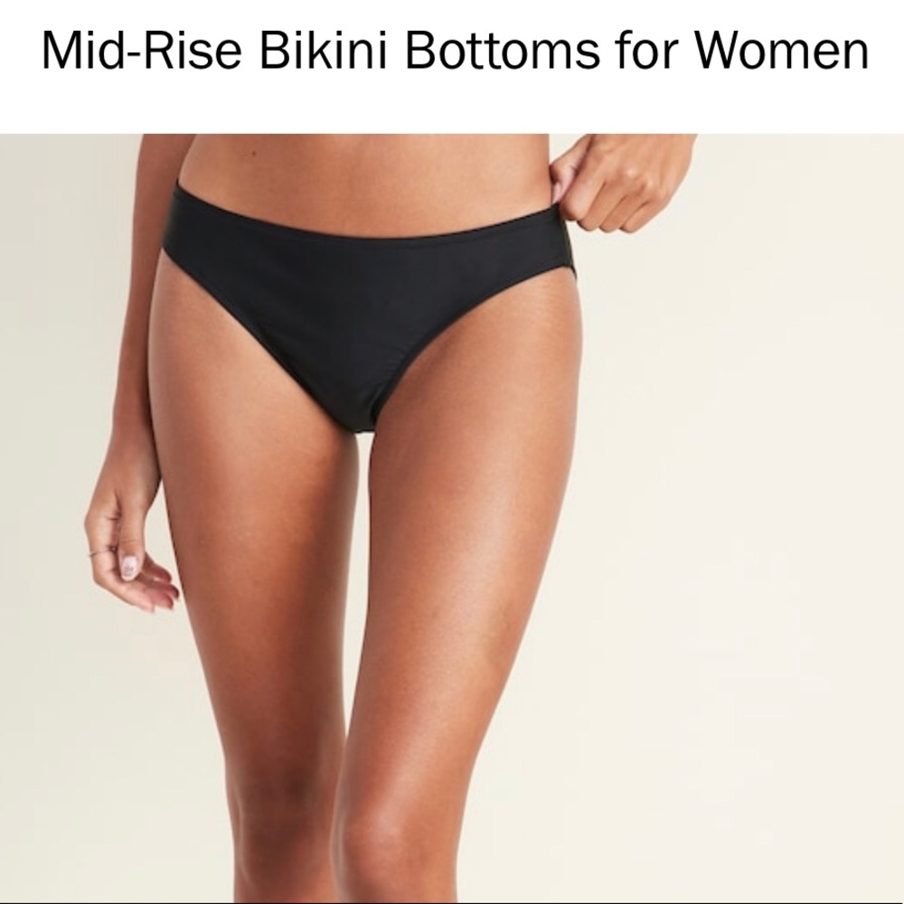 BUNDLE 2 Old Navy NWT Black Bikini Bottoms